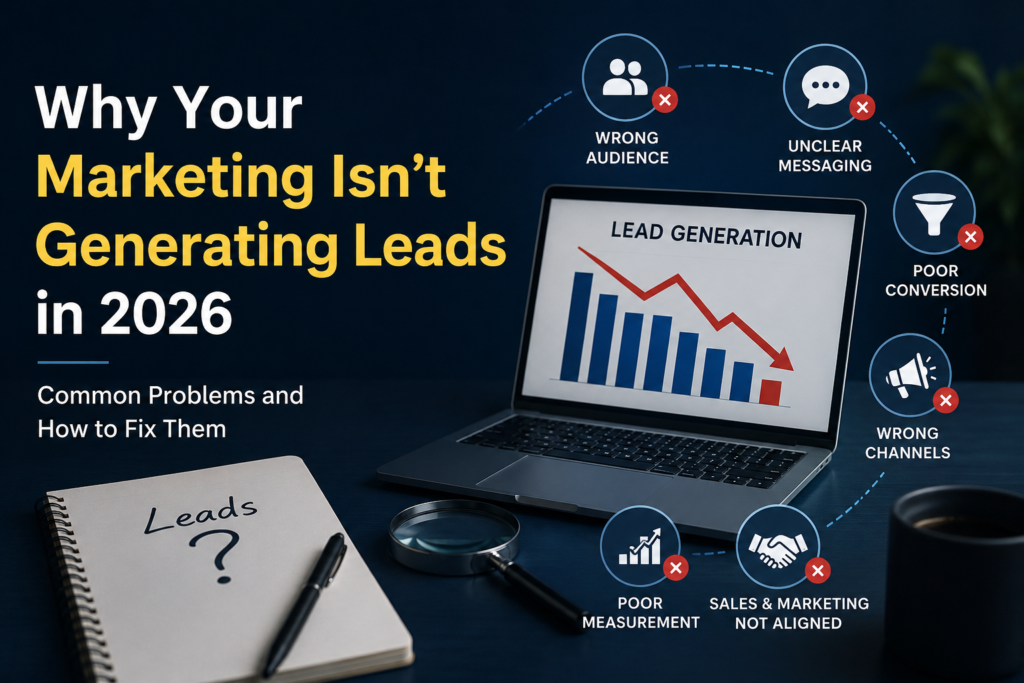 marketing not generating leads in 2026?
